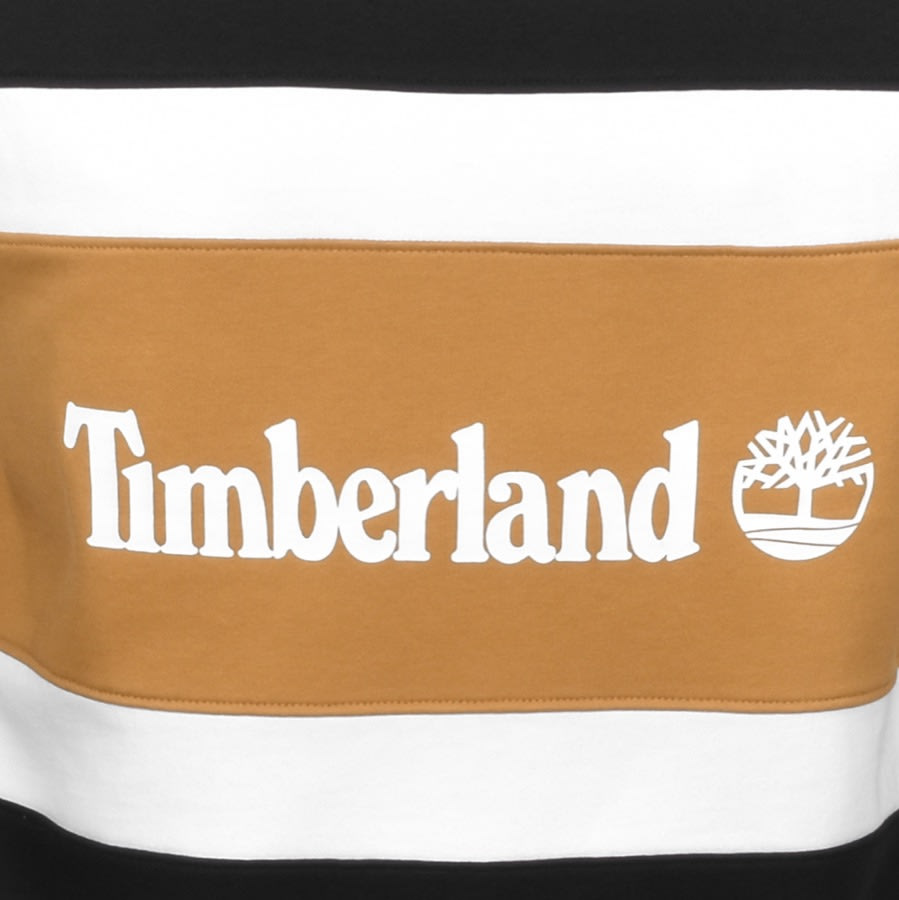 Alternative Image for ProductTimberland Crew Neck Logo Sweatshirt Black3